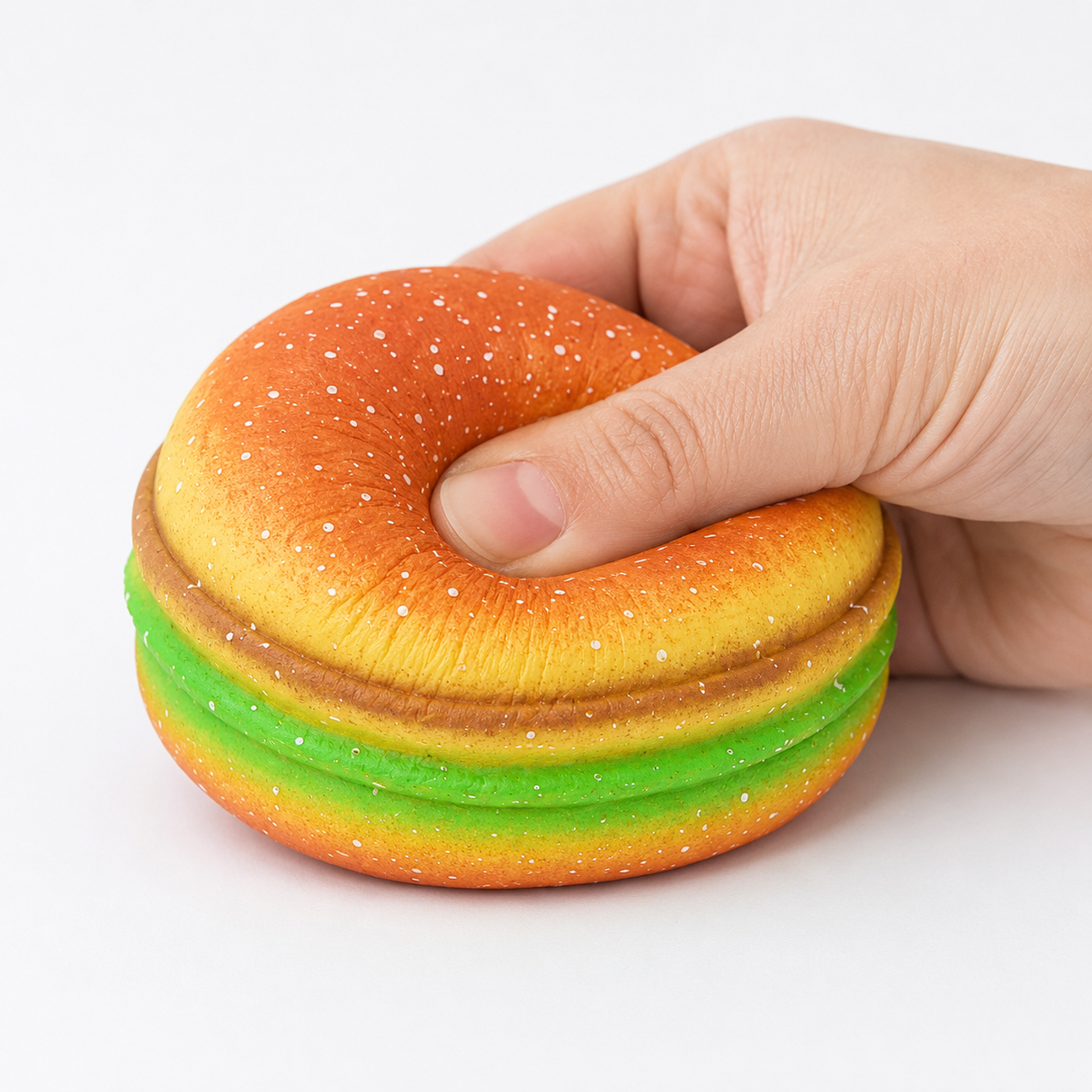 Squishy hamburger 8 cm