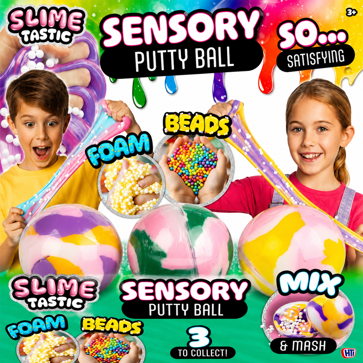 Sensory putty butter ball