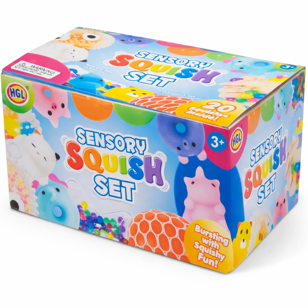 20 pack mysterybox med squishy/fidgets