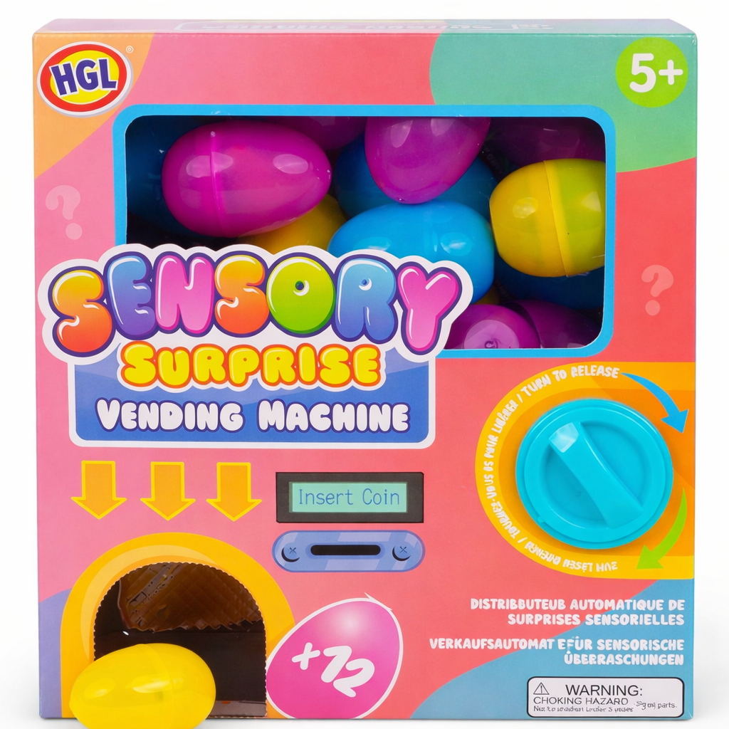 Squishy vending machine med 12 overraskelser
