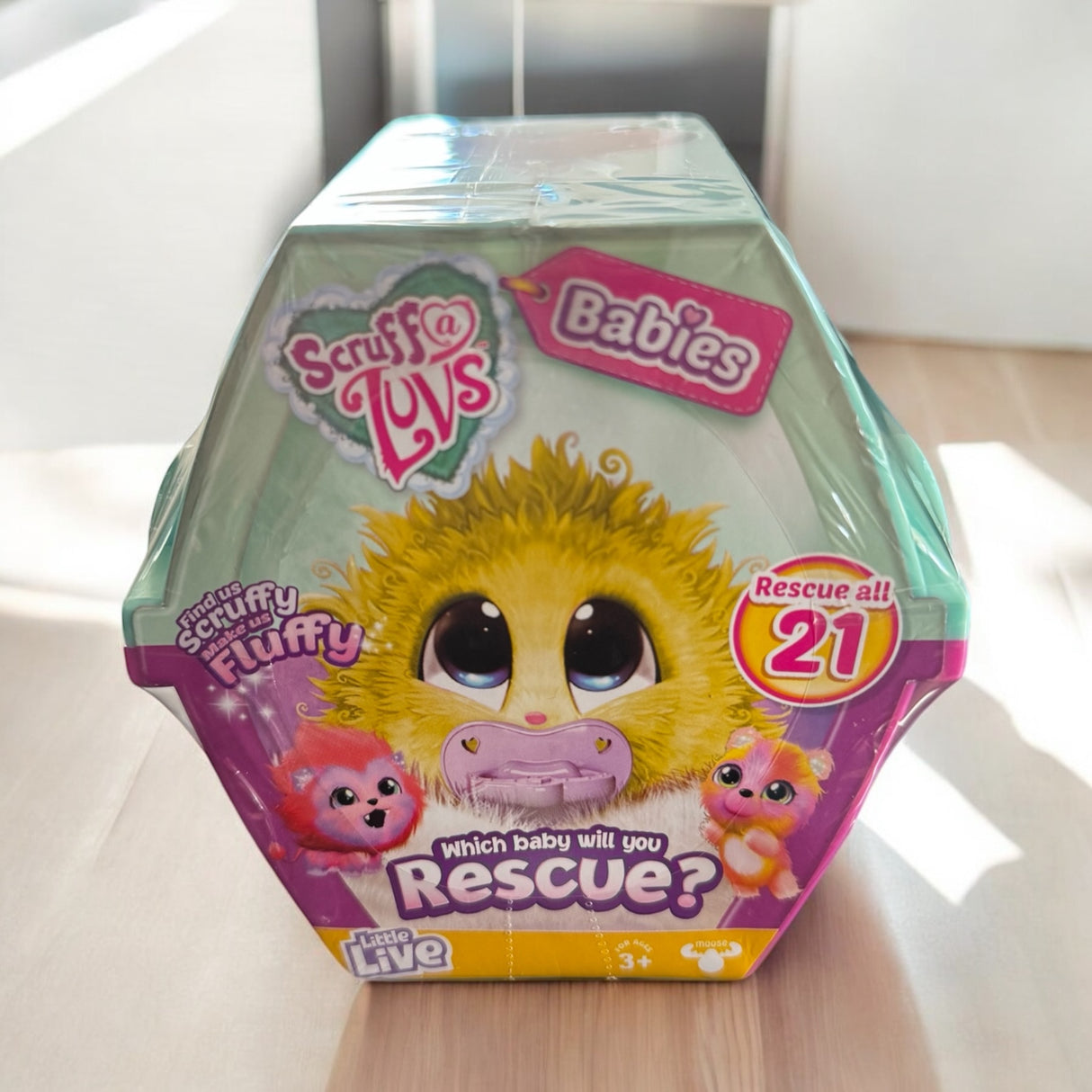 Scruff a luvs fluffy babies