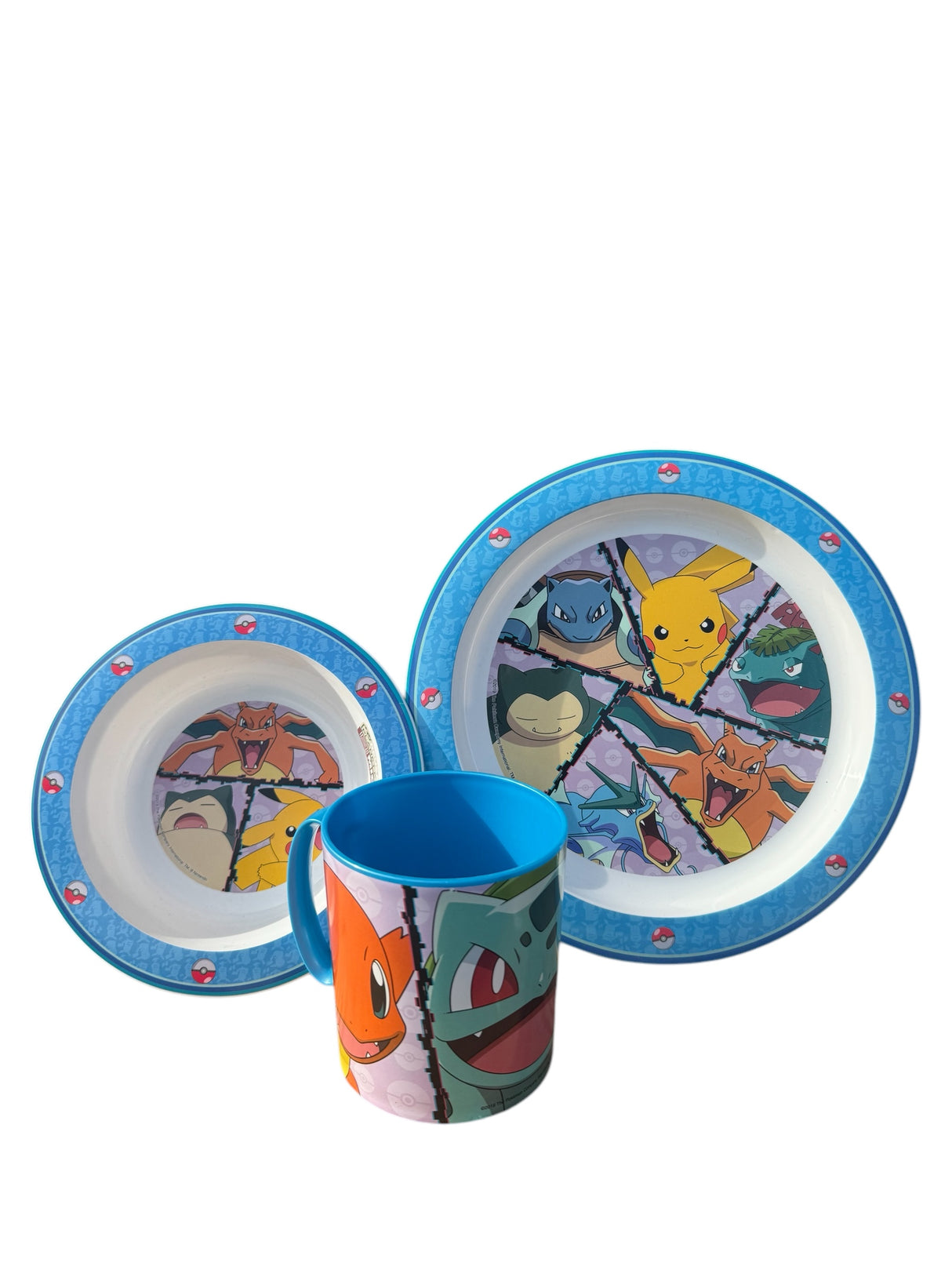 Pokemon 3-delt spisesæt
