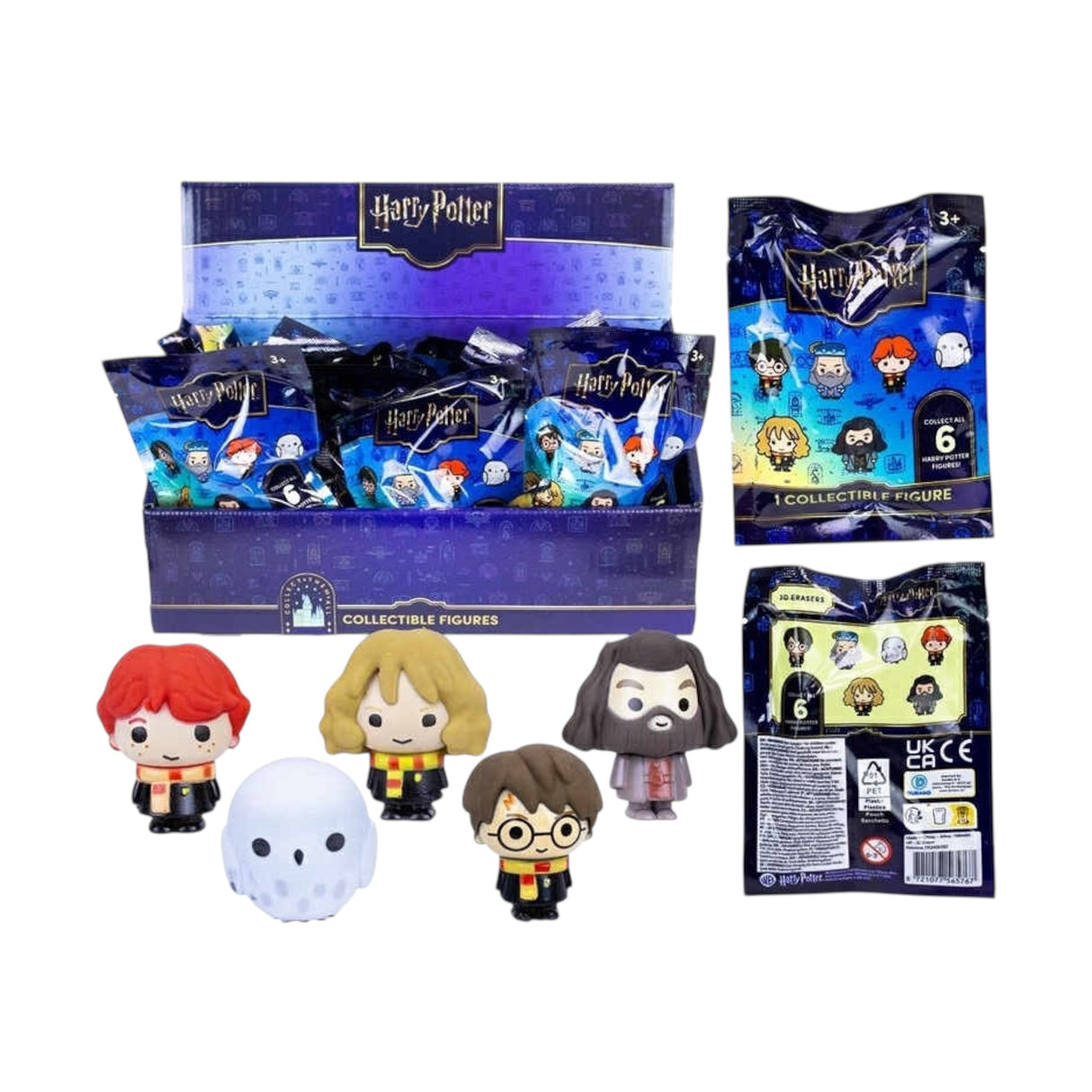 Harry Potter 3D surprisebag figur/viskelæder