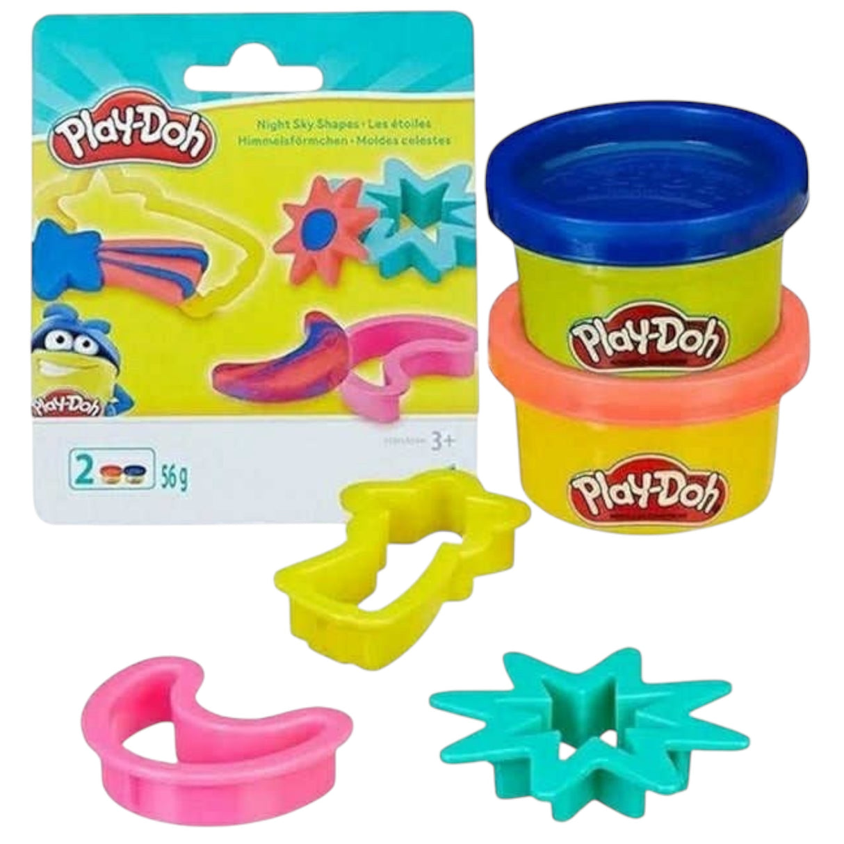Play doh modellervoks surprise pakke 2x56g