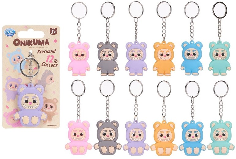 Onikuma nøglering (assorteret)