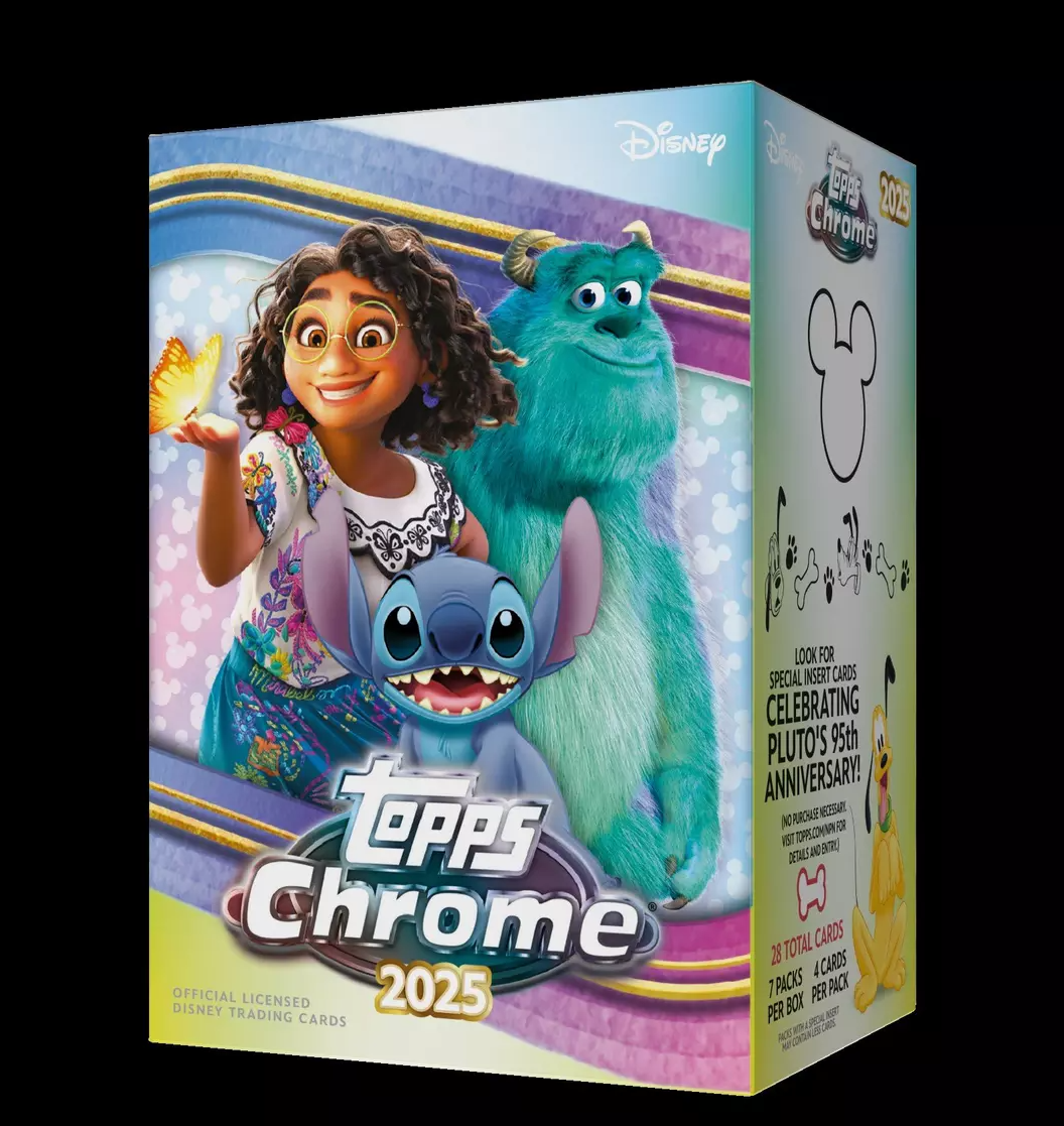 Disney Topps Chrome blaster box 2025
