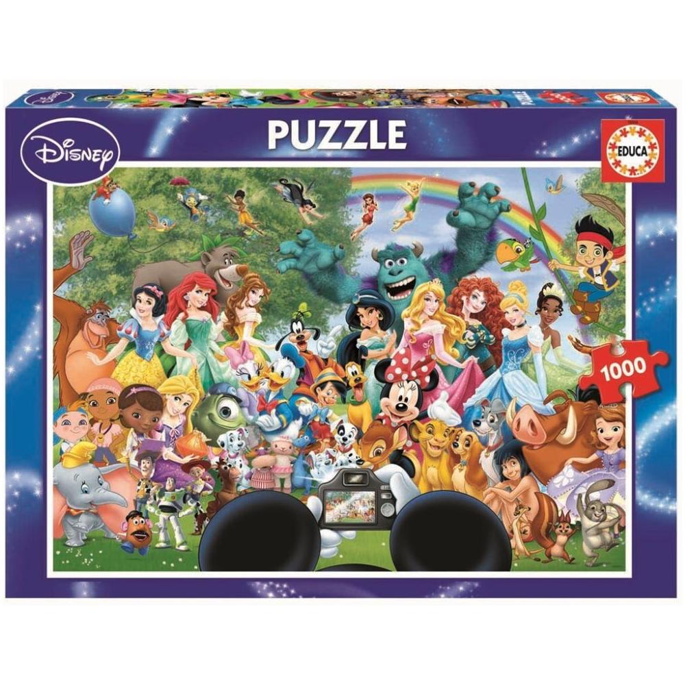 Disney puslespil med 1000 brikker
