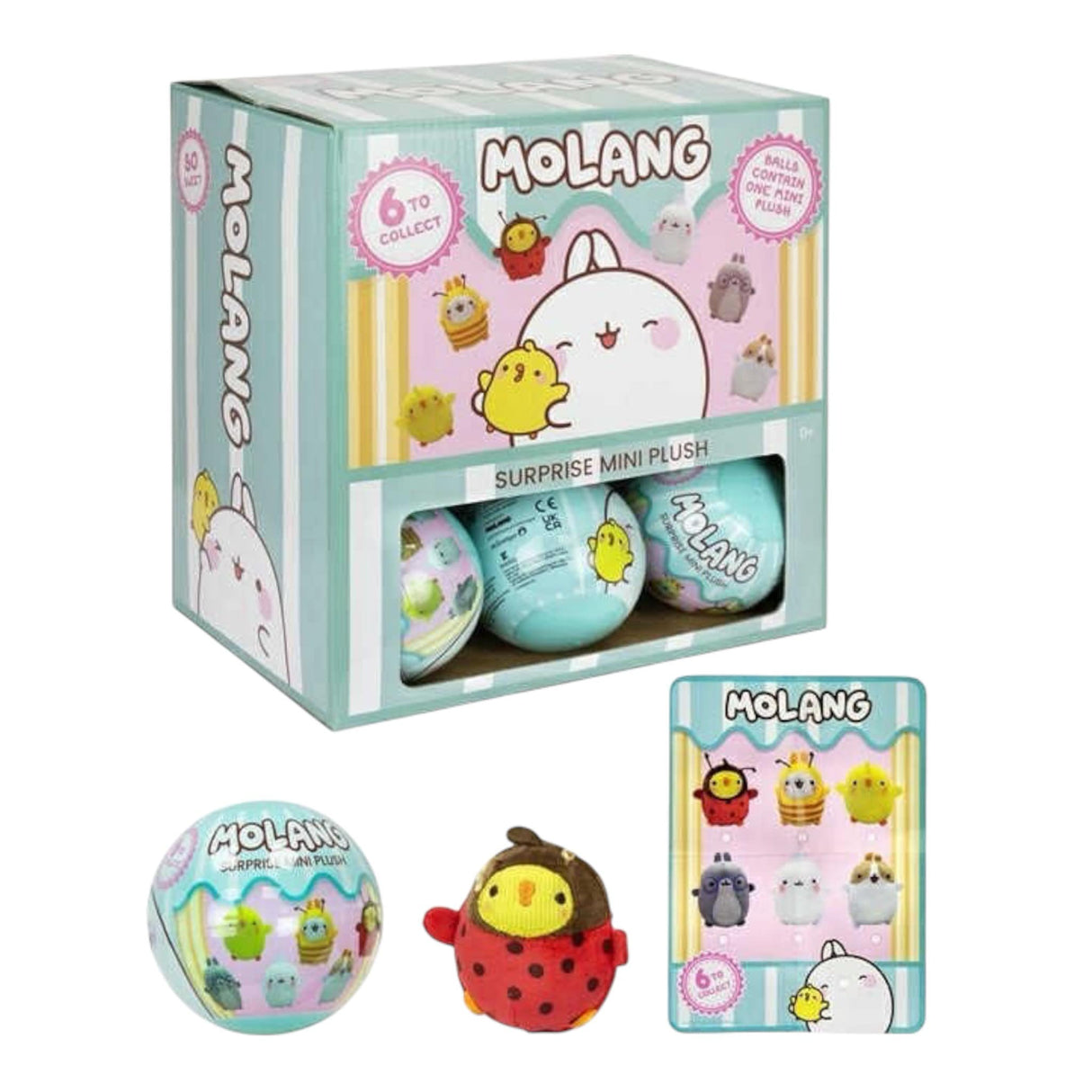 Molang surprise Ball med bamse