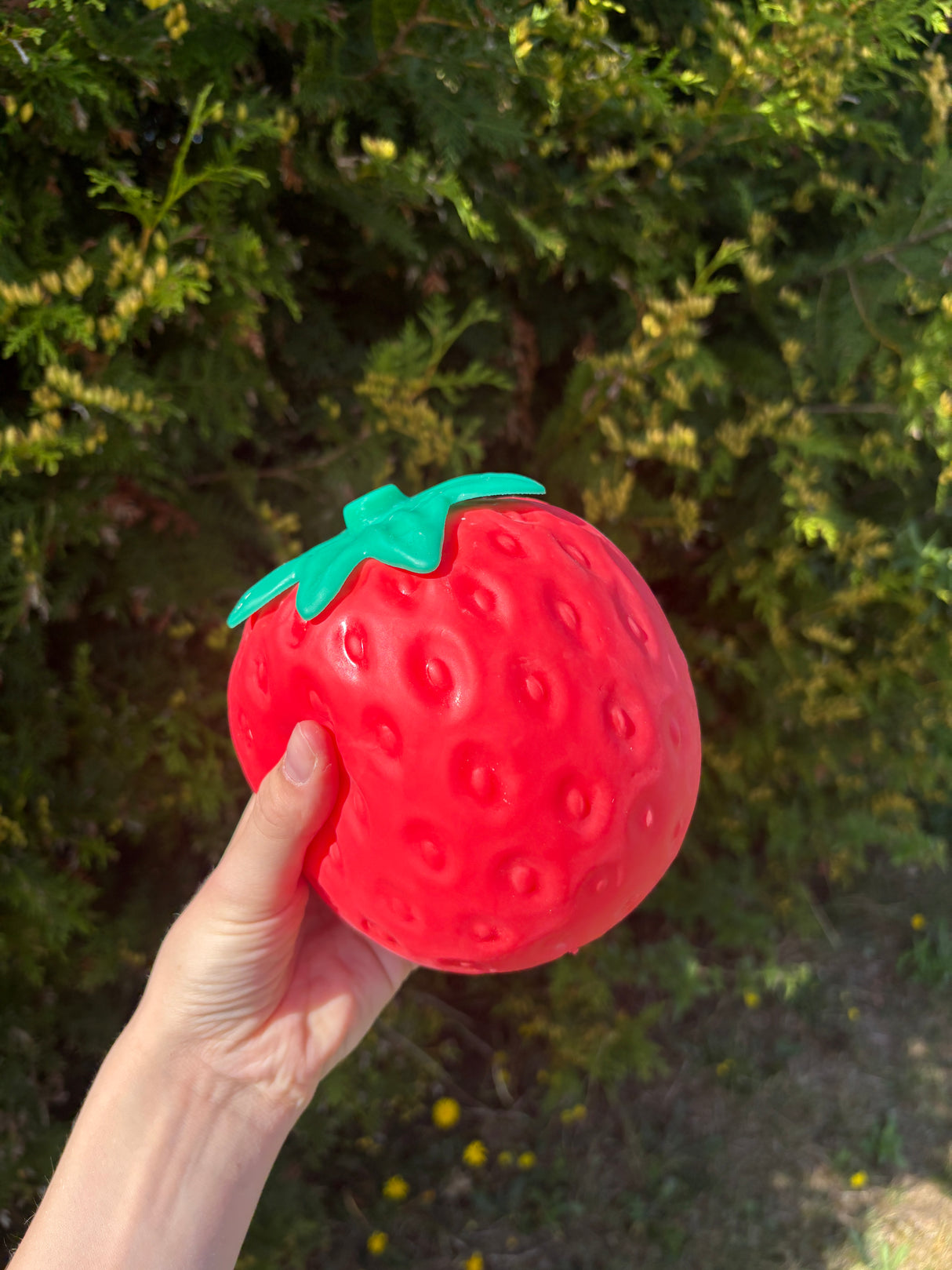 XXL Squishy jordbær