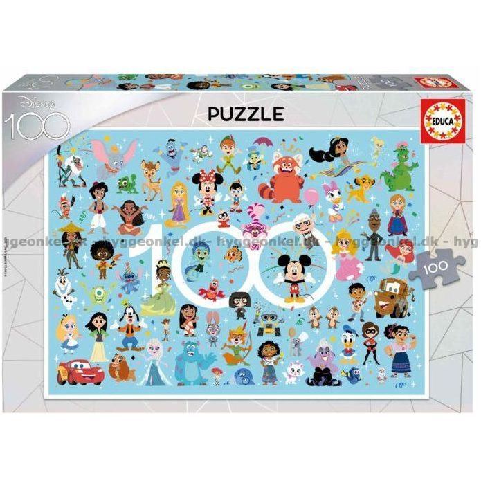 Disney 100 Puslespil