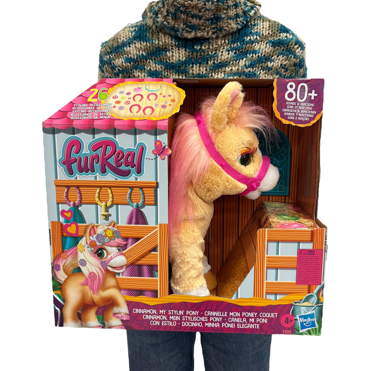 Fur Real interaktiv pony bamse med lyde og reaktioner.