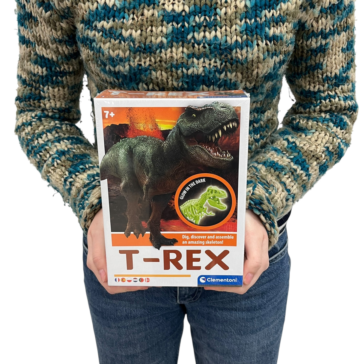 Udgravningssæt Dinosaur T-Rex Glow in the Dark