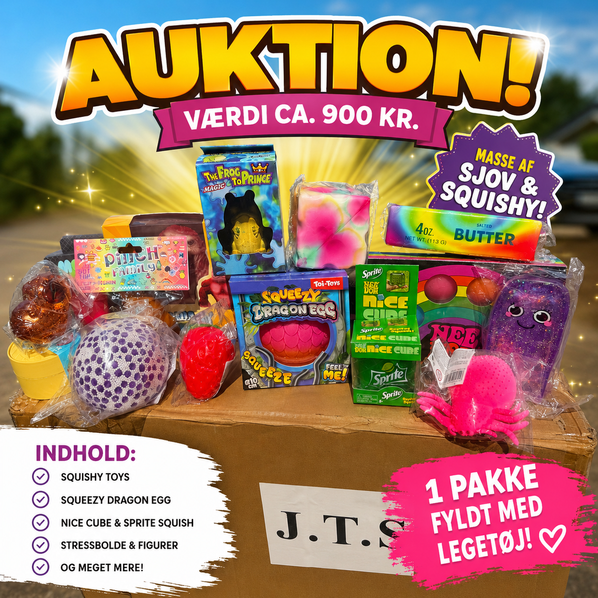 Auktion med dragon egg