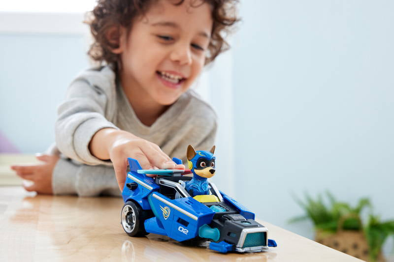 Paw patrol Chase med lys og lyd incl figur