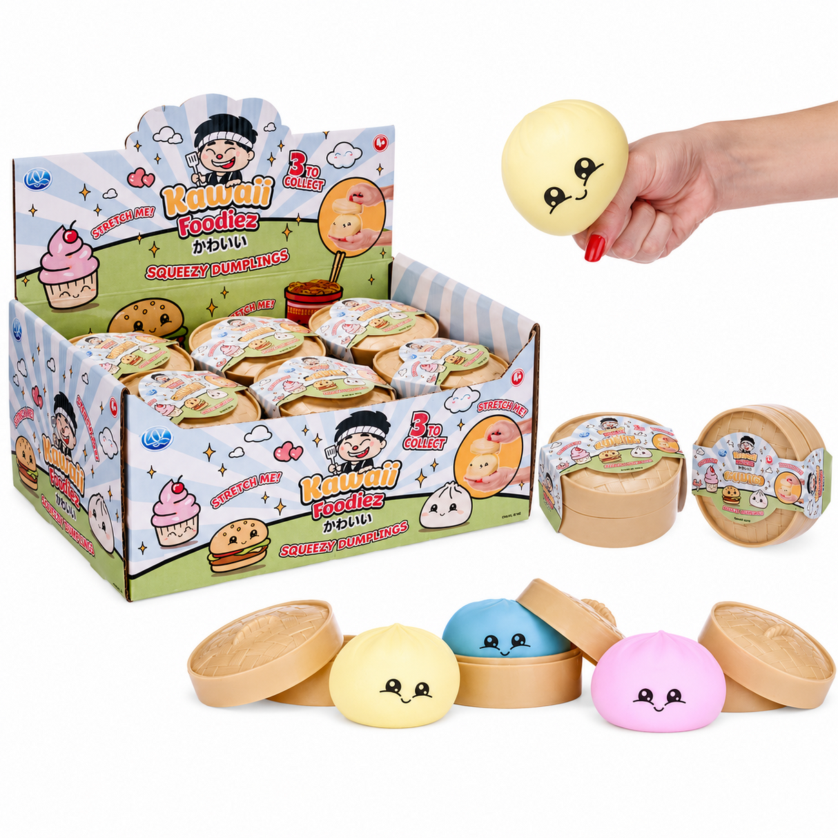 Squishy Kawaii dumpling 9 cm