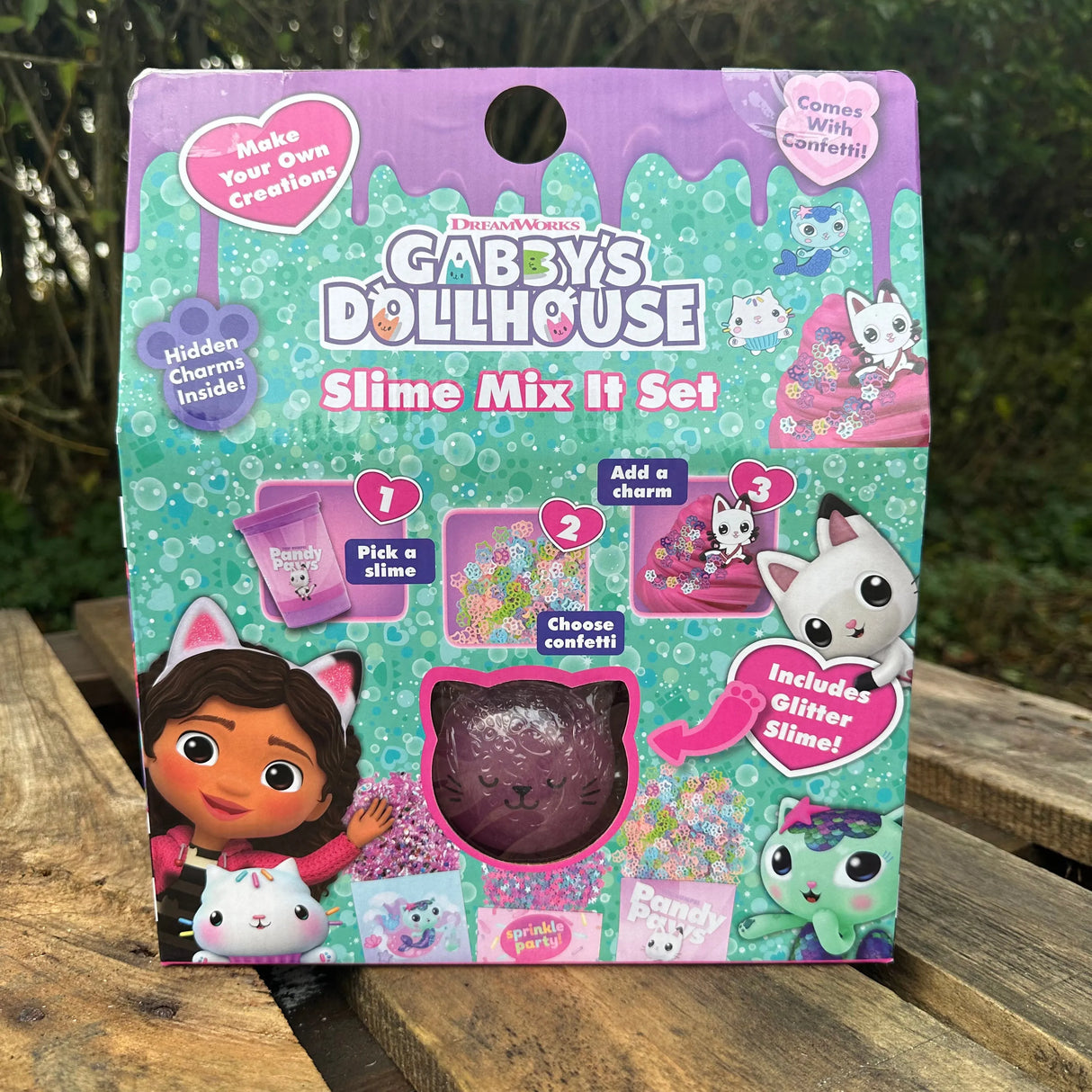 Gabbys dukkehus slime mix kreativt sæt