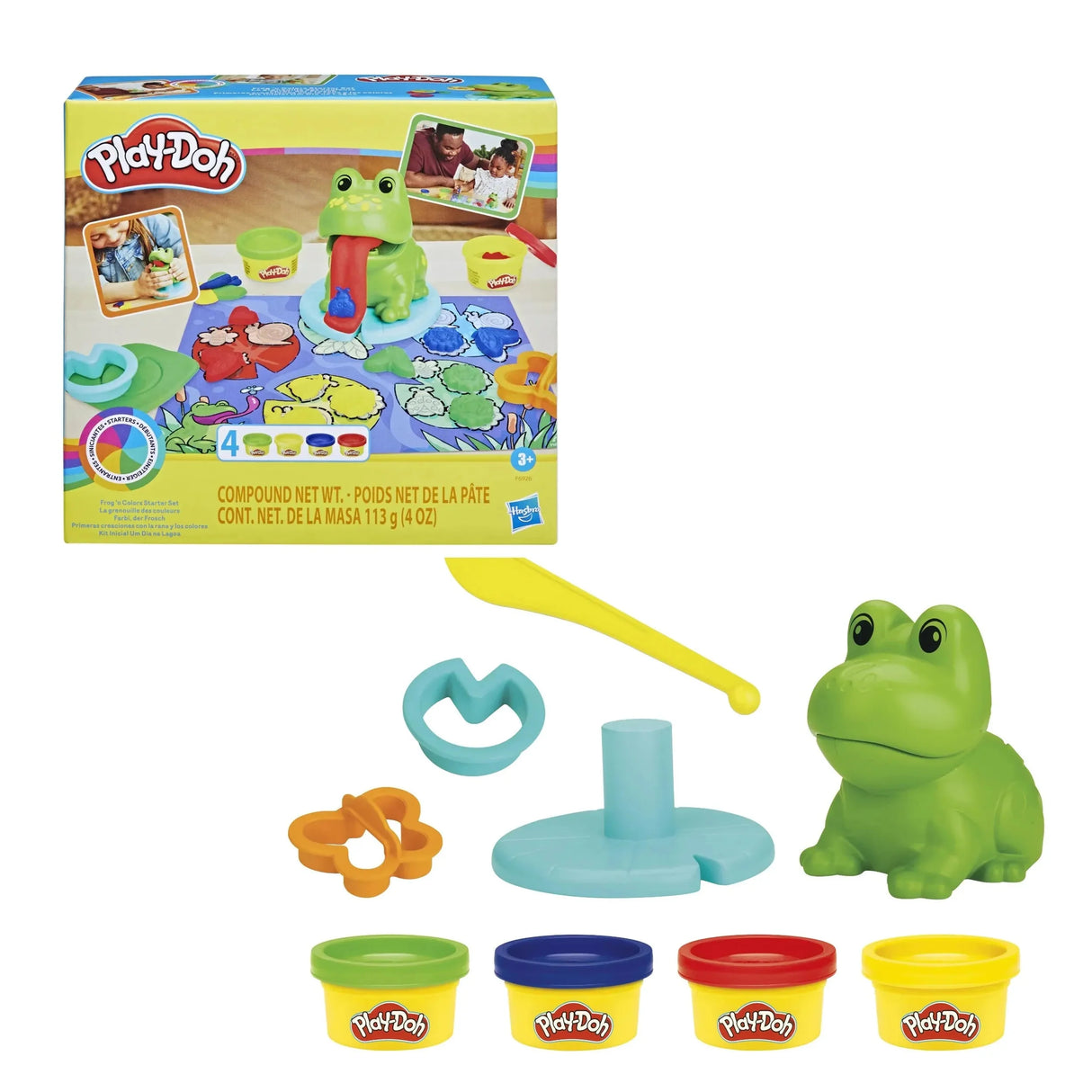 Play Doh modellervoks med aktivitetsmåtte - Frø