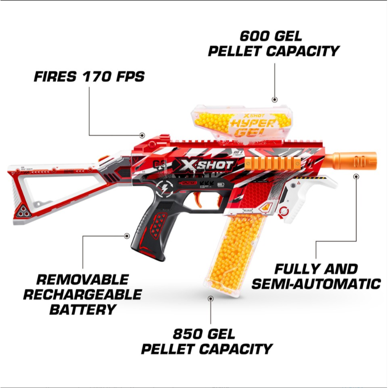 X-Shot - Hyper Gel Sub Machine Gun