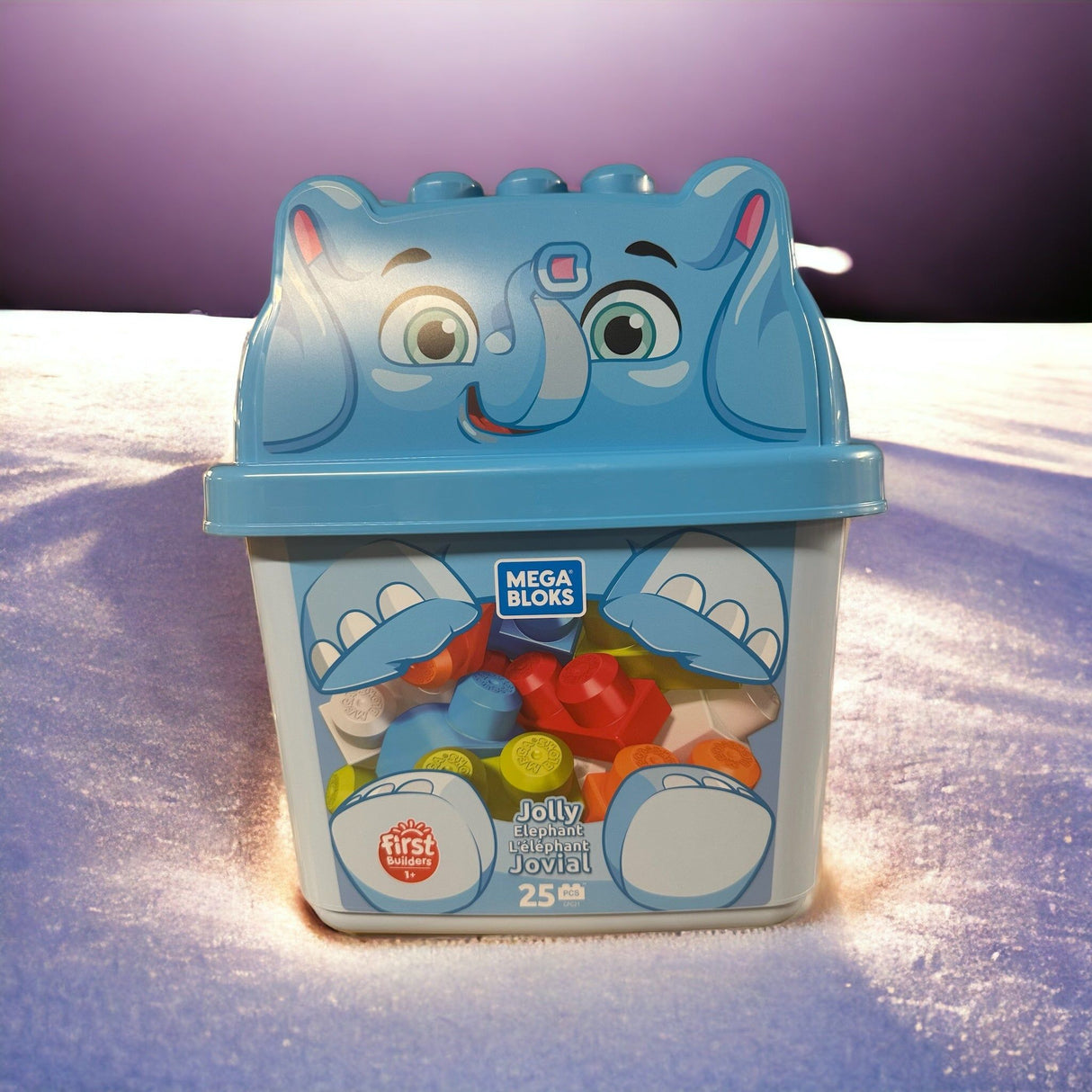 Mega Blocks jolly the Elephant legesæt