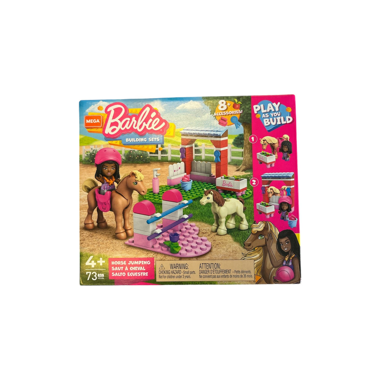Barbie - Barbie mega blox legesæt 73 dele