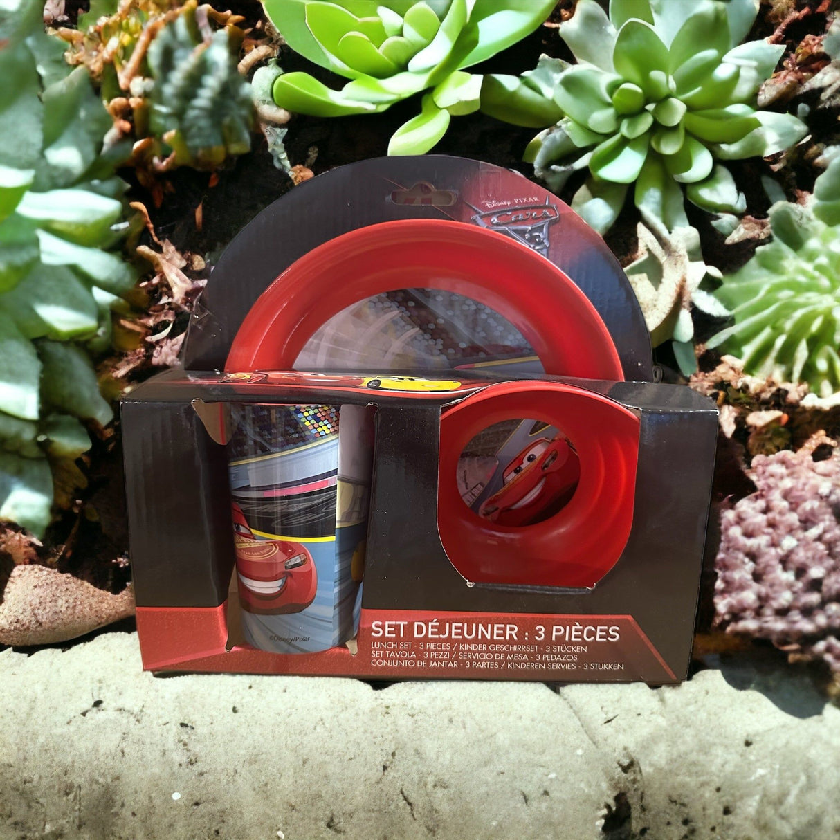 Cars 3-delt spisesæt