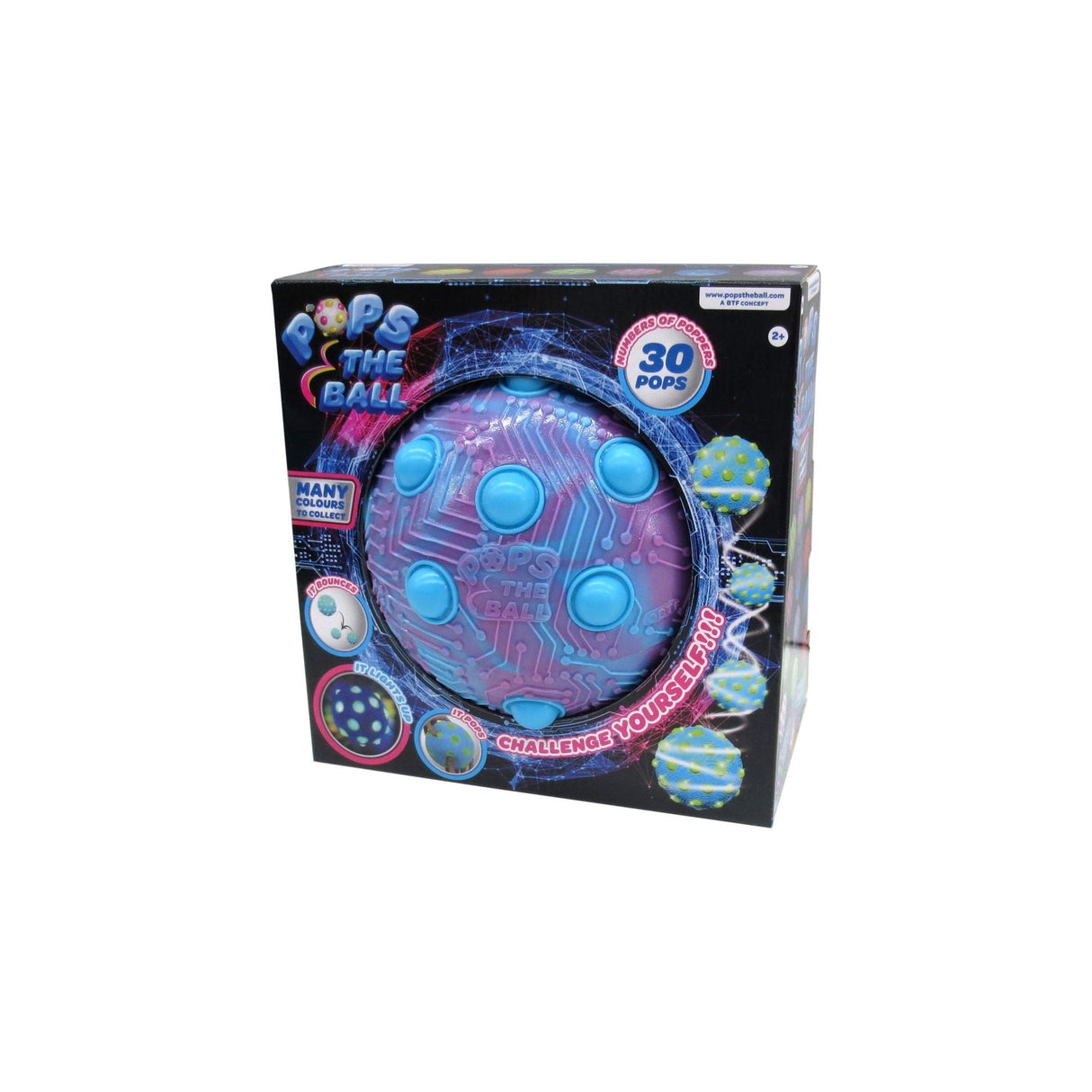 Pops The Ball