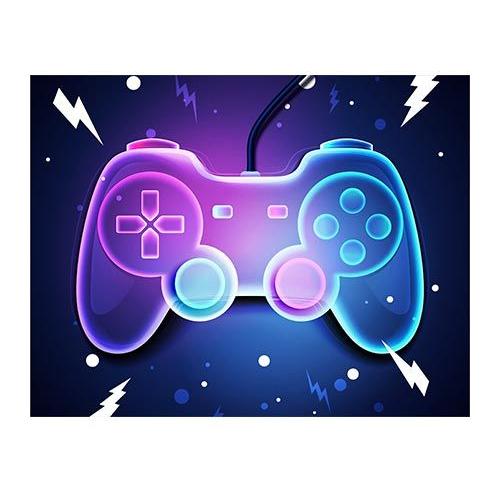 Blødt Fleecetæppe Joystick