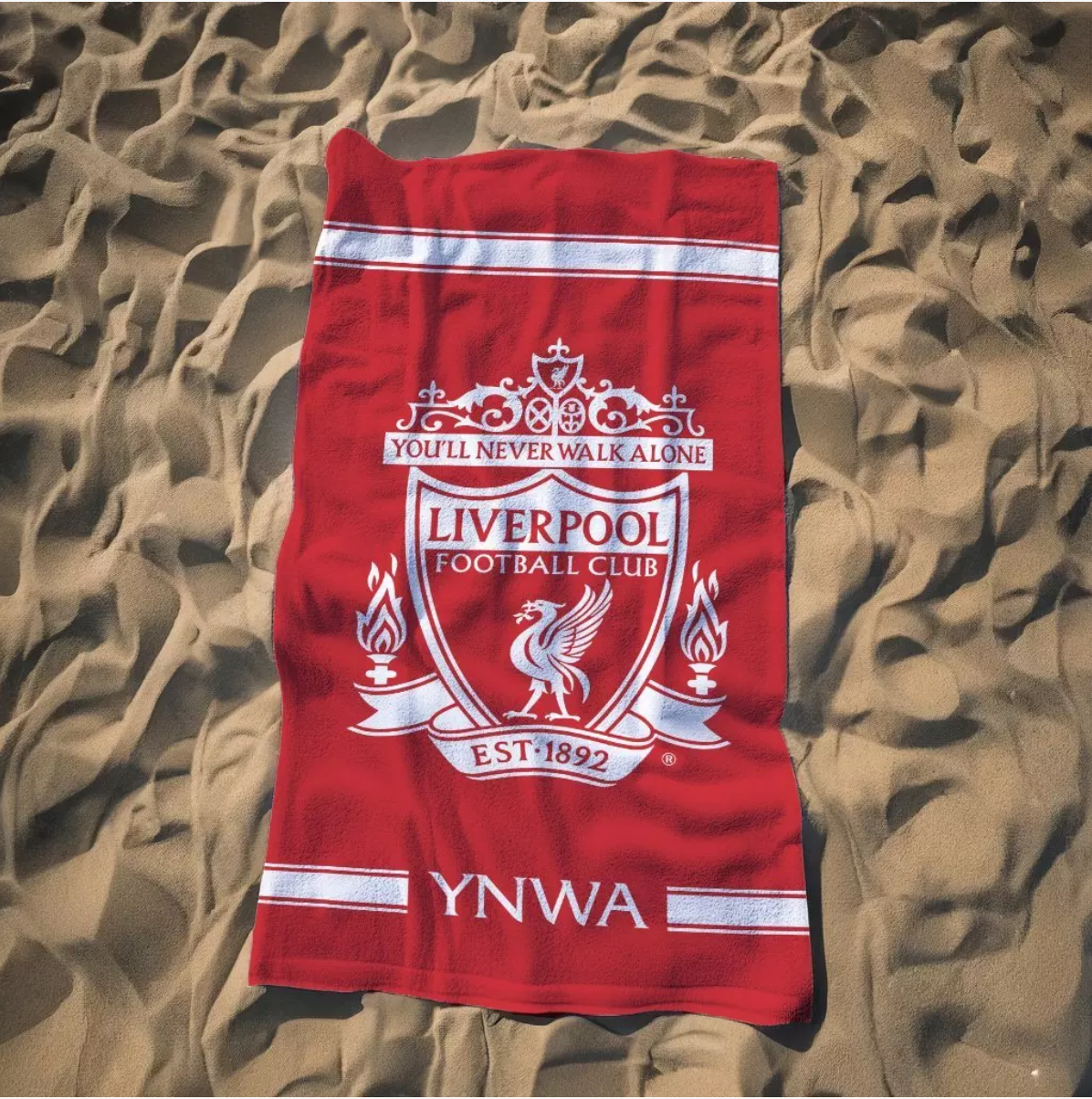 Liverpool håndklæde 100% Bomuld 75x150 cm