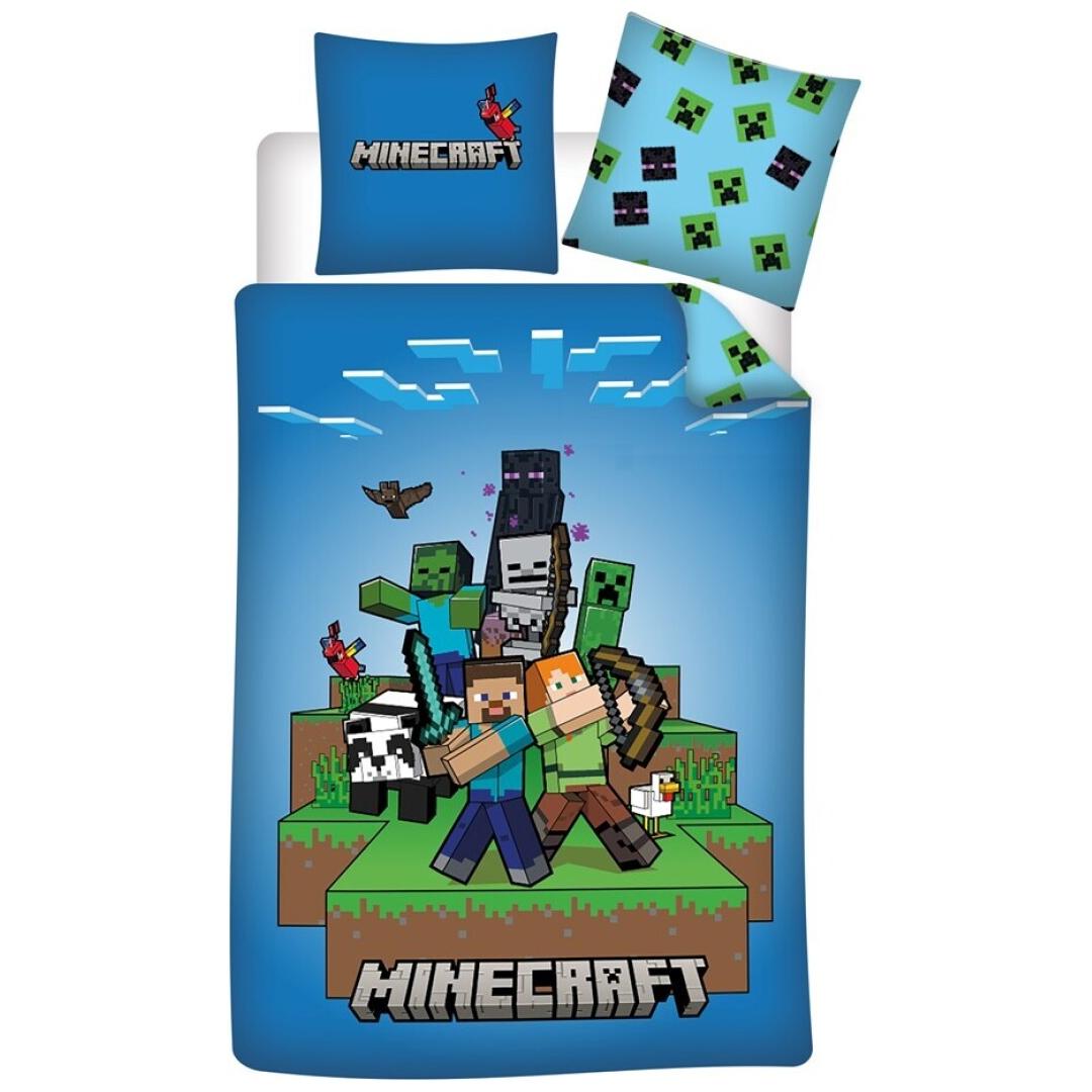 Minecraft senior sengesæt 140x200 cm
