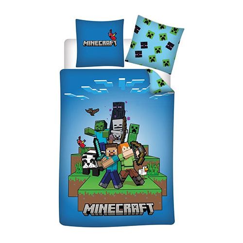 Minecraft senior sengesæt 140x200 cm