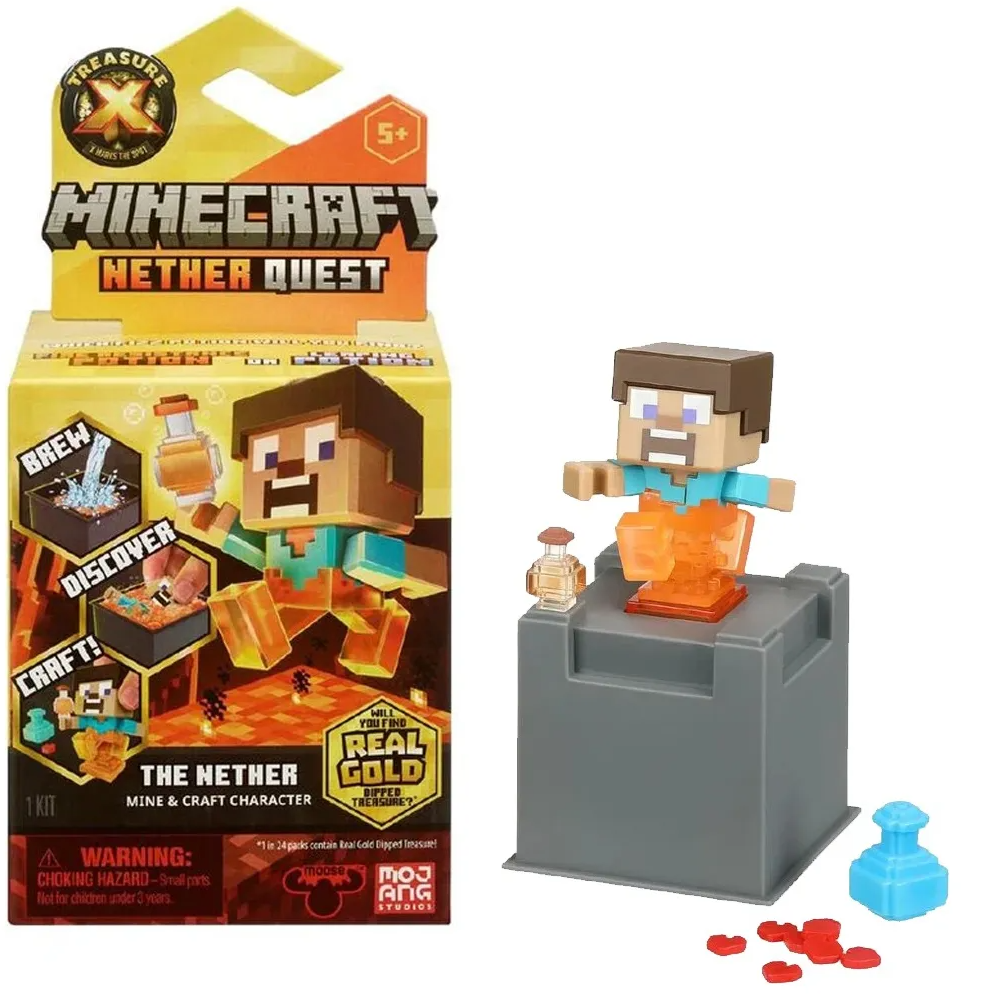 Minecraft nether quest (Find ægte guld)