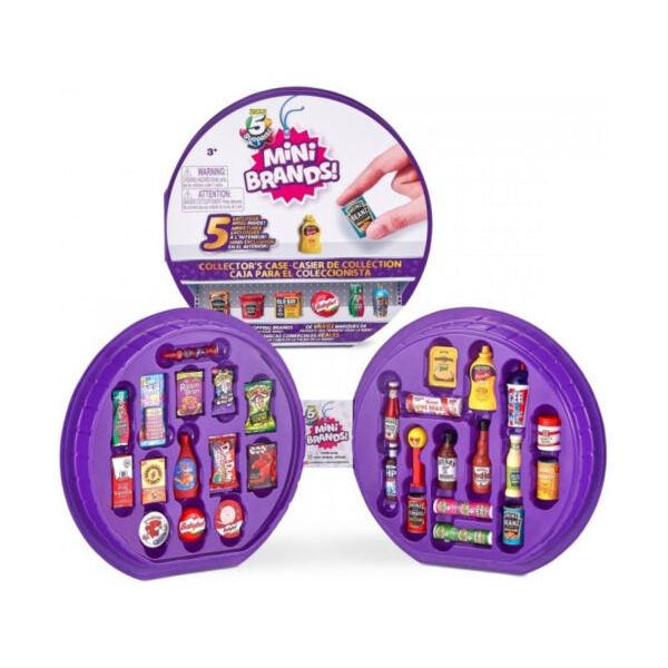 Mini Brands samlekuffert inkl 5 overraskelser