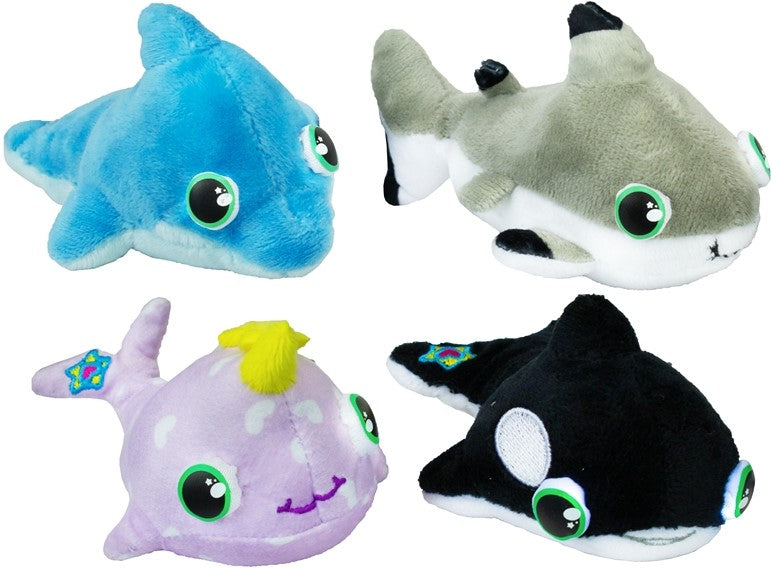 Night buddies bamse med lys (Leveres assorteret)