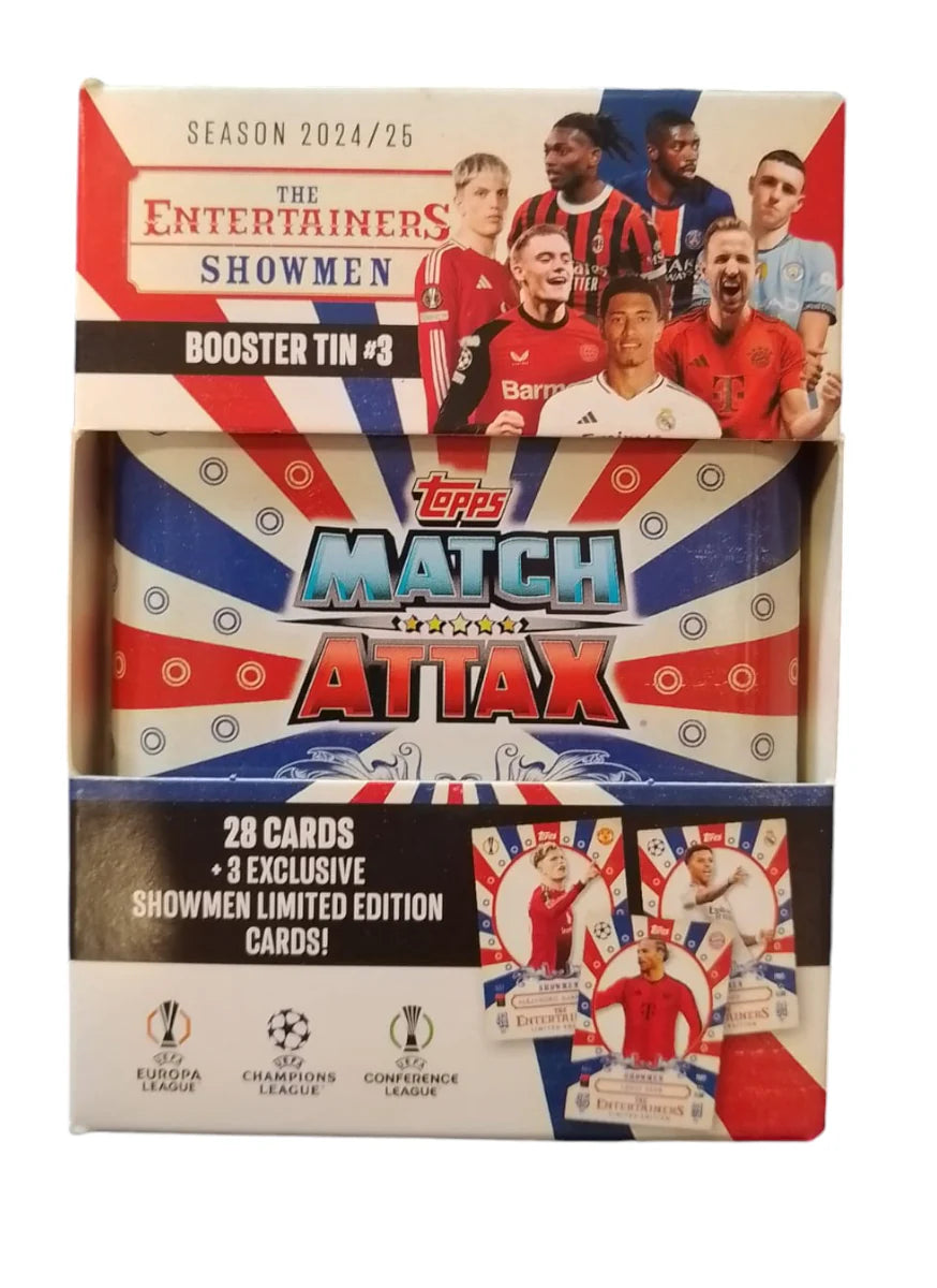 TOPPS - MATCH ATTAX CHAMPIONS LEAGUE BOOSTER TIN (Leveres assorteret)