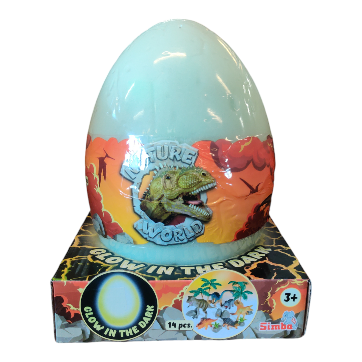Glow in the dark - Dinosaur Suprise egg