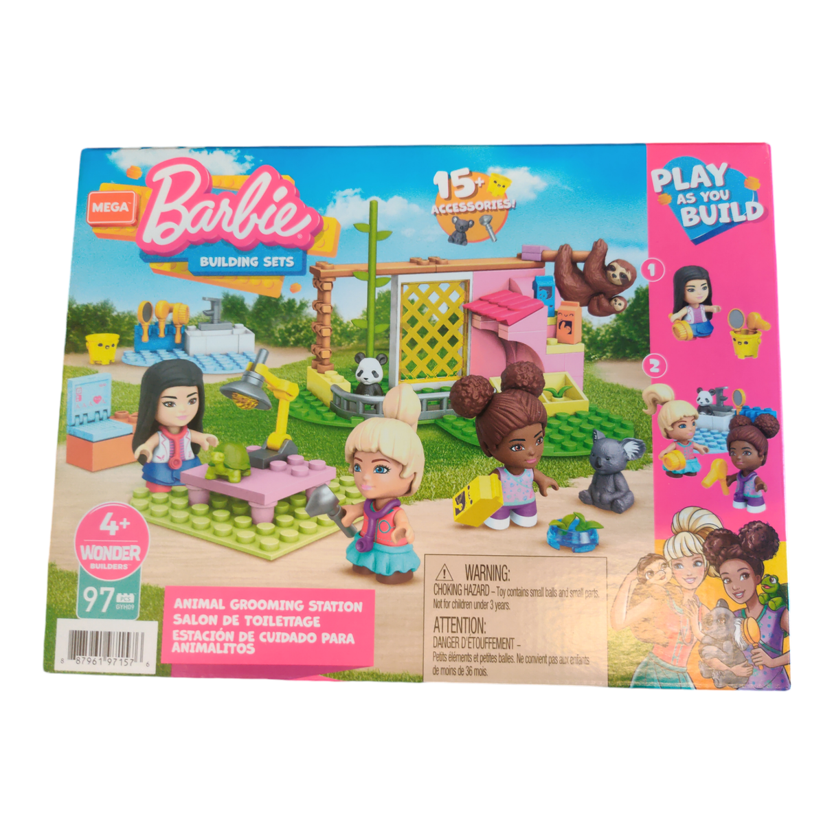 Barbie - Bygge sæt - 4+ Wonder Builders
