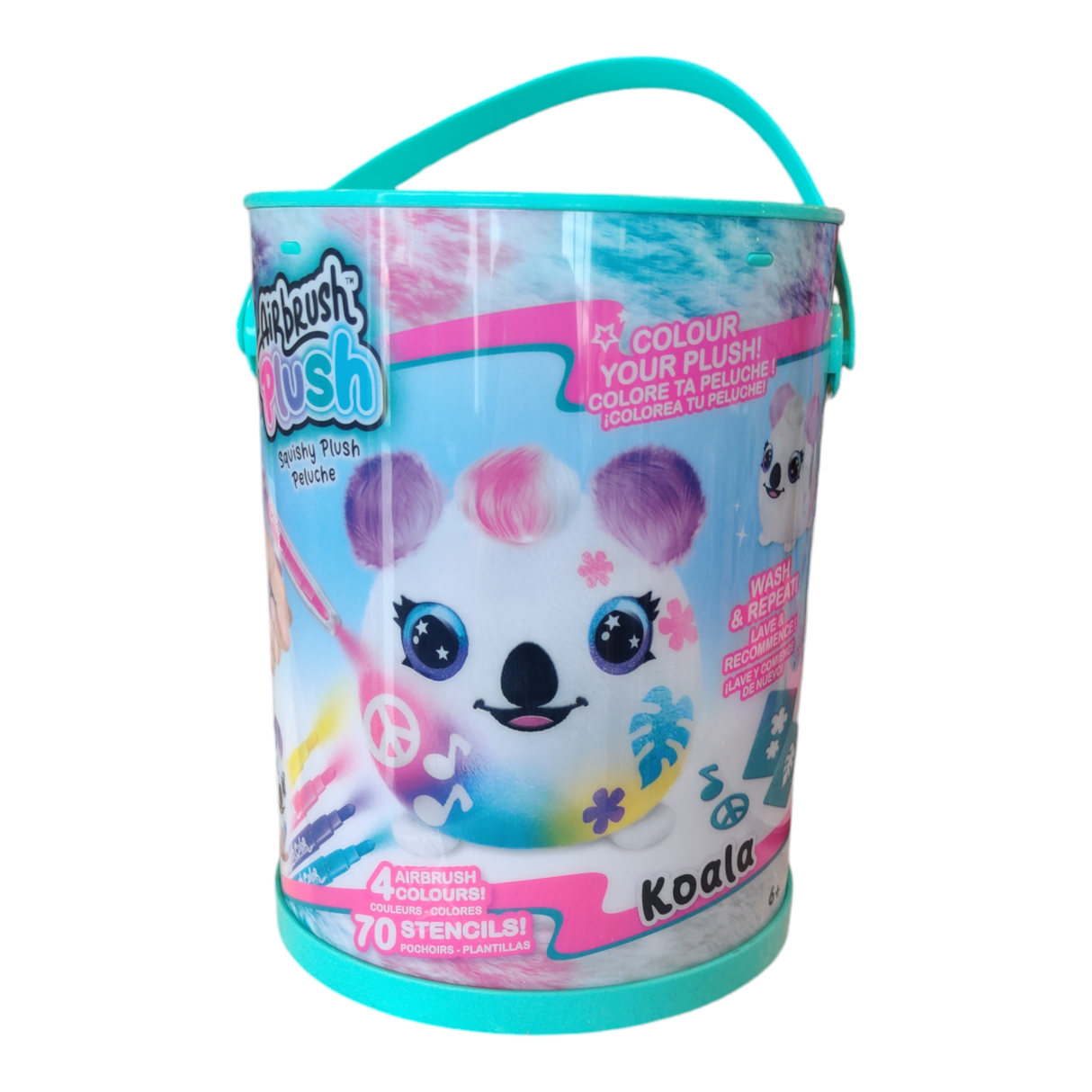 Airbrush Plush - Koala - Color Print
