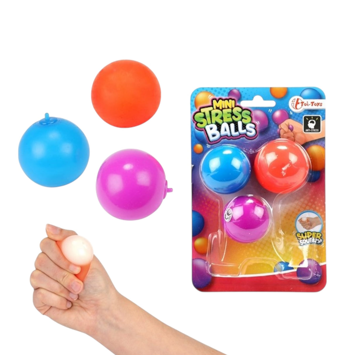 Anti stress ball 3 pack