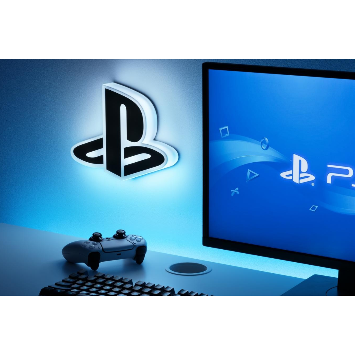 Playstation logo lampe