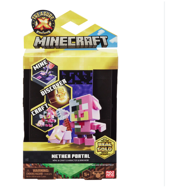 Minecraft Treasure X nether portal (Find ægte guld)
