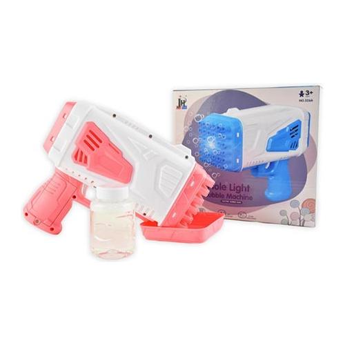 Sæbeboble pistol med lys