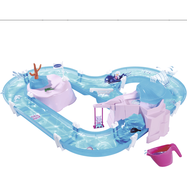 Aquaplay havfrue vandbane legesæt incl tilbehør