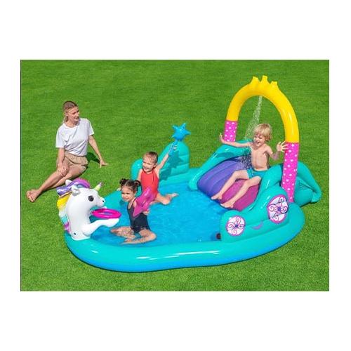 Magisk unicorn "legeplads" badebassin