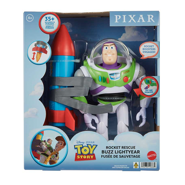 Toy Story Buzz Lightyear med raket