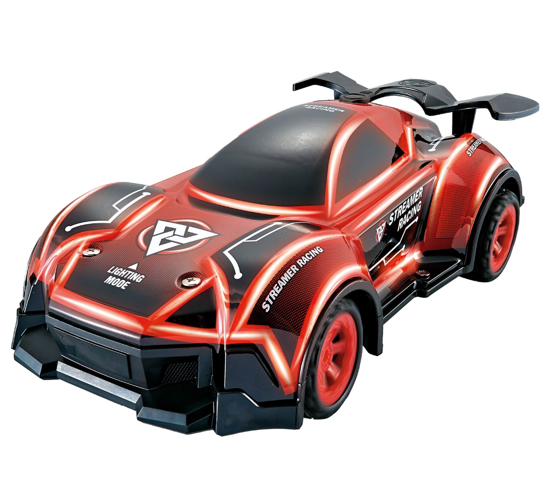 Fjernstyret Racerbil med lys og damp
