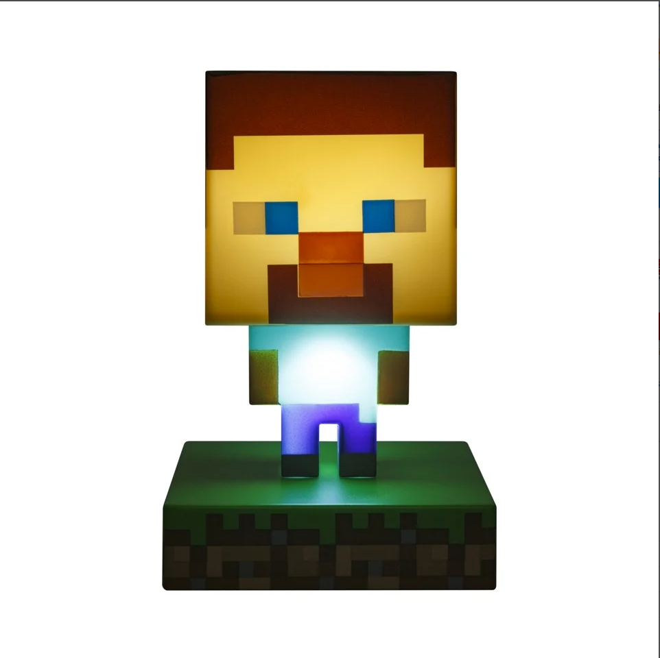 Minecraft Steve lampe