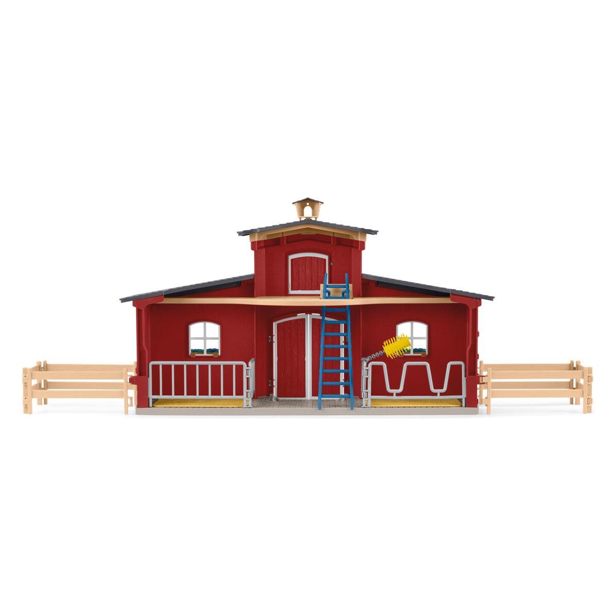 Schleich kæmpe bondegård incl 7 dyr og bondemand