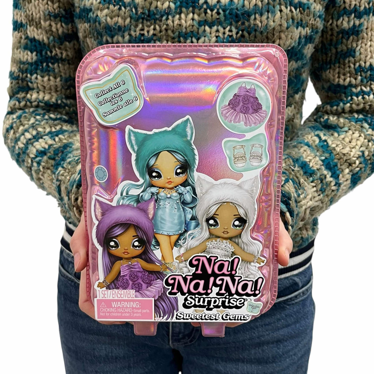 NANANA! OVERRASKELSE DUKKE SØDESTE PERLE MARINA