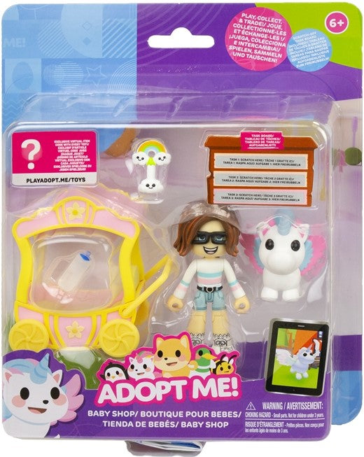Adopt me! Babyshop figursæt incl online kode