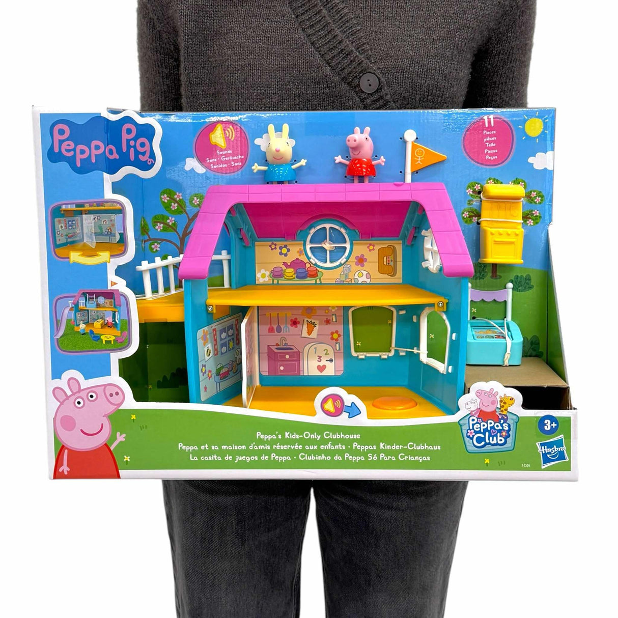 GURLI GRIS LEGEHUS MED LYD OG MANGE DELE